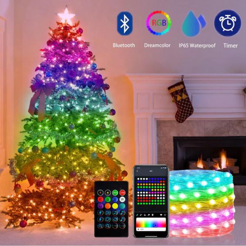 Pisca Pisca Mágico de Natal Bluetooth