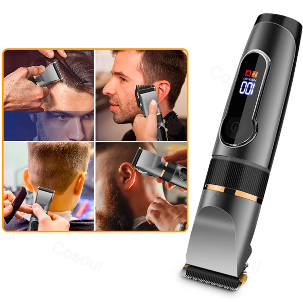 Máquina Barber Pro - Degradê Automático