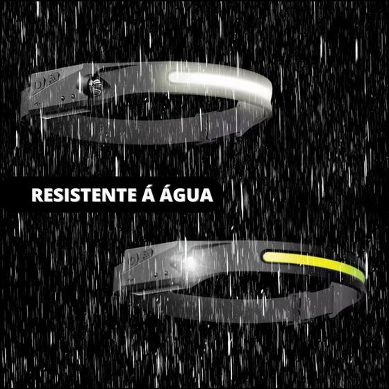 Lanterna De Cabeça Led Super Forte Resistente Água