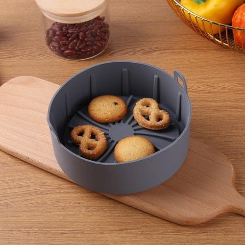 Forma de Silicone para Air Fryer e Micro-Ondas - 6 Unidades